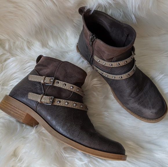 Mossimo Supply Co. Shoes - Mossimo Strappy Studded Booties